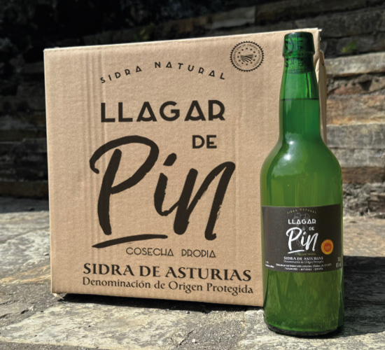 Estuche 12 Botellas Sidra "Llagar de Pin"
