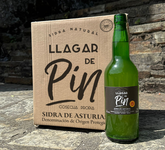 Estuche 6 Botellas Sidra "Llagar de Pin"