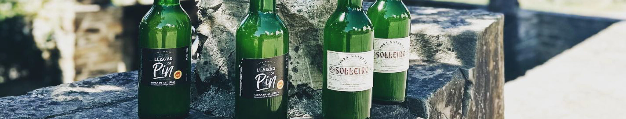 Botellas de sidra