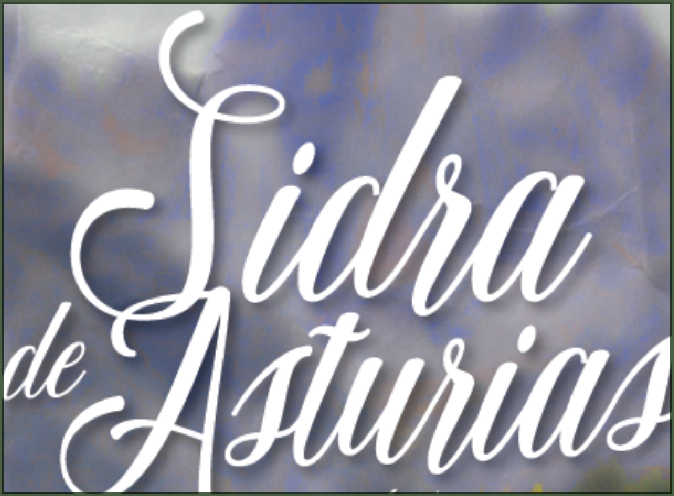 Cartel Sidra de Asturias